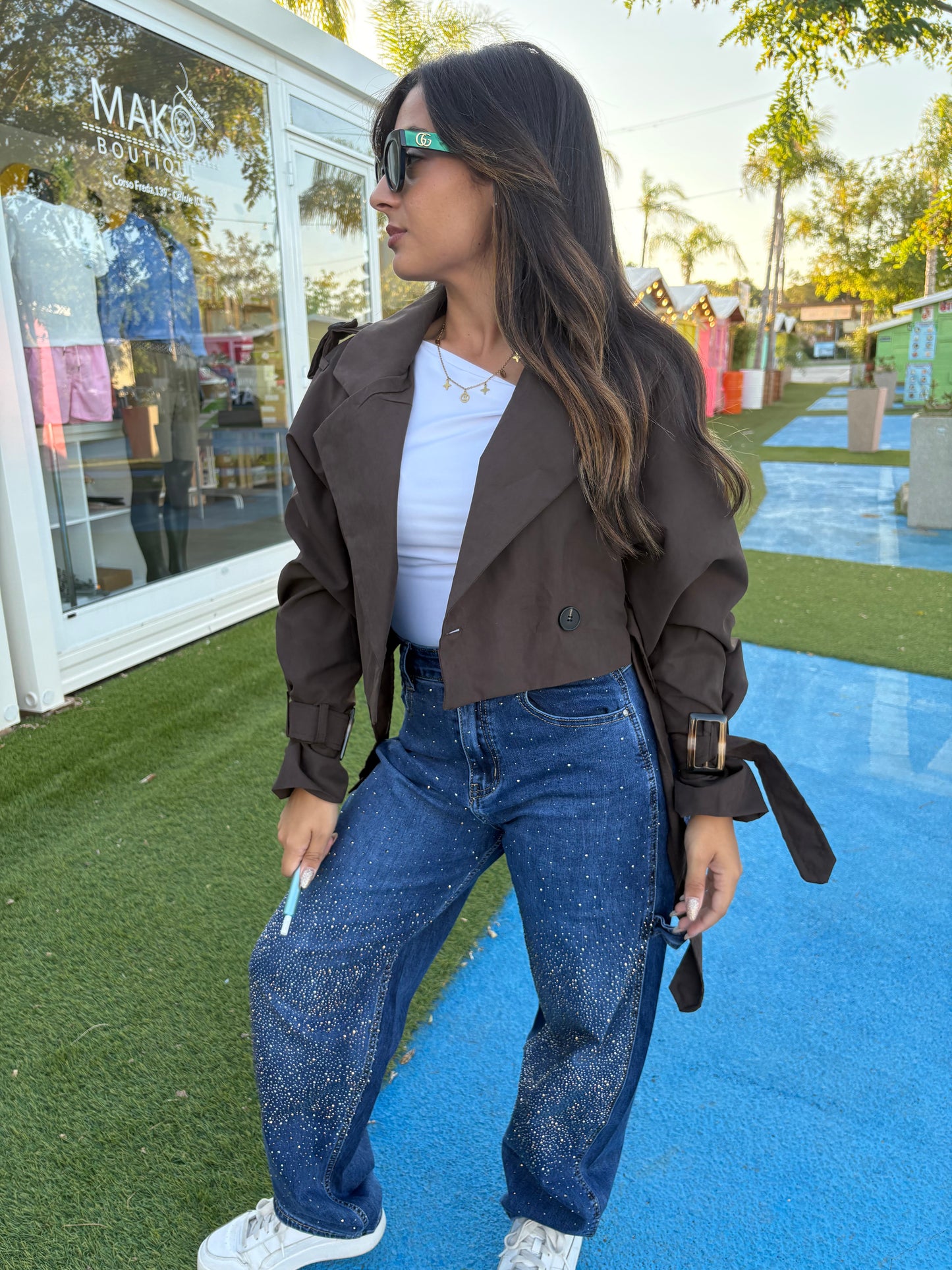 Mini trench nunù