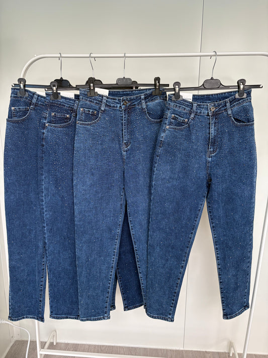 Jeans shine- Mom Fit