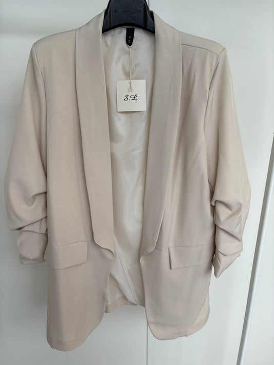 Blazer crema
